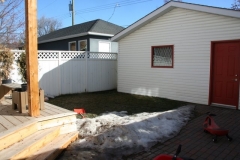 Back Yard Planter Make Over